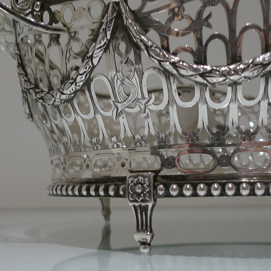 Early 20th Century Antique George V Sterling Silver Dish London 1911 Wakely & Wheeler - 7