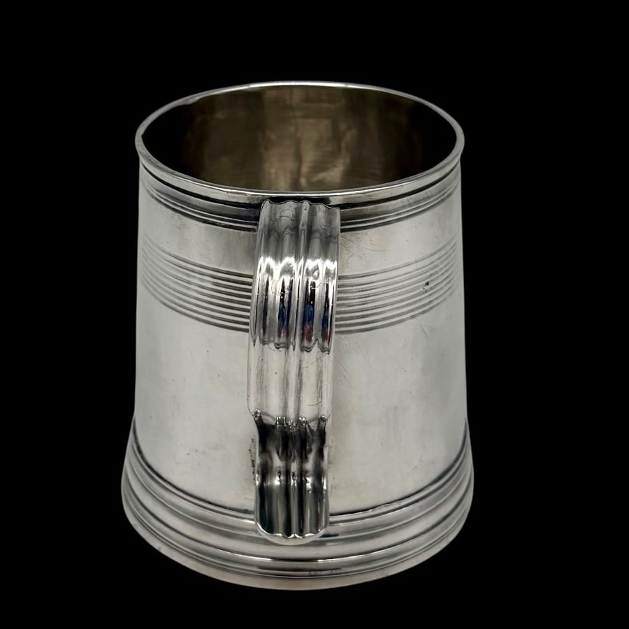 17th Century Antique James II Silver Mug London 1685 Robert Timbrell - 5