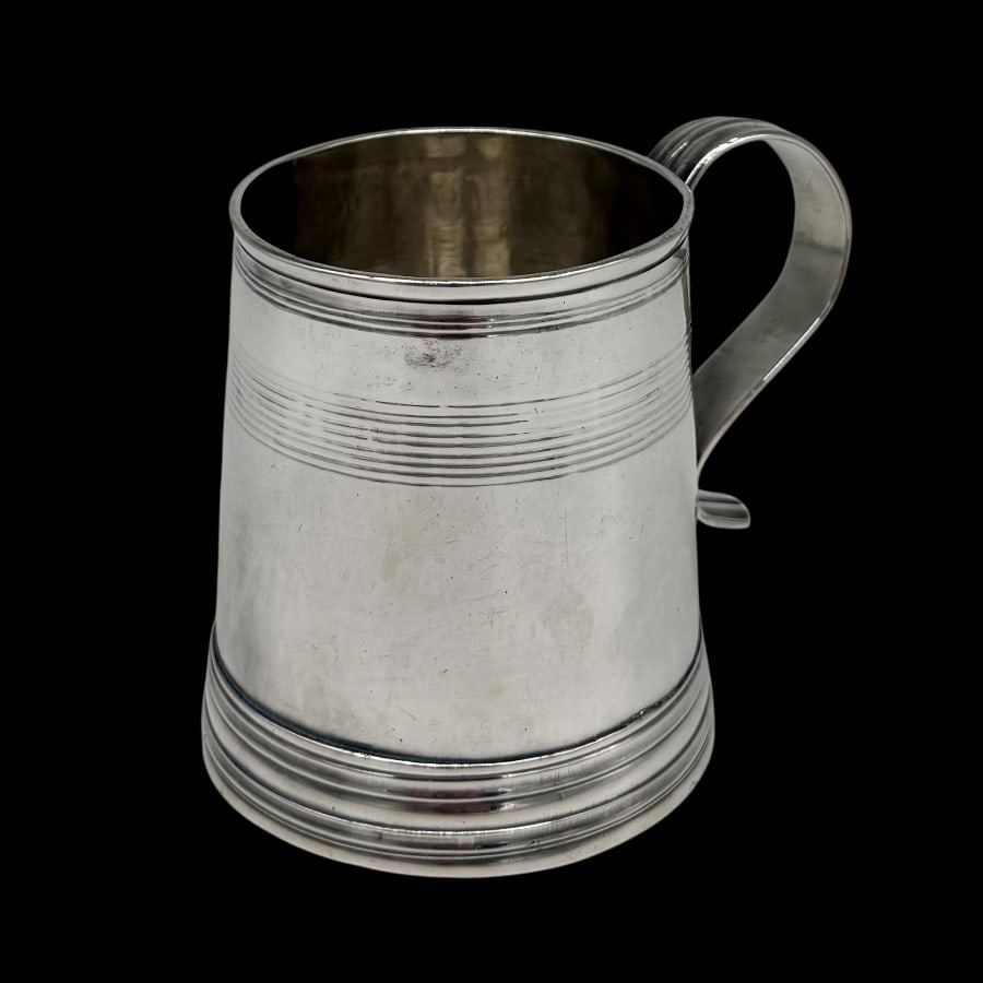 17th Century Antique James II Silver Mug London 1685 Robert Timbrell - 6