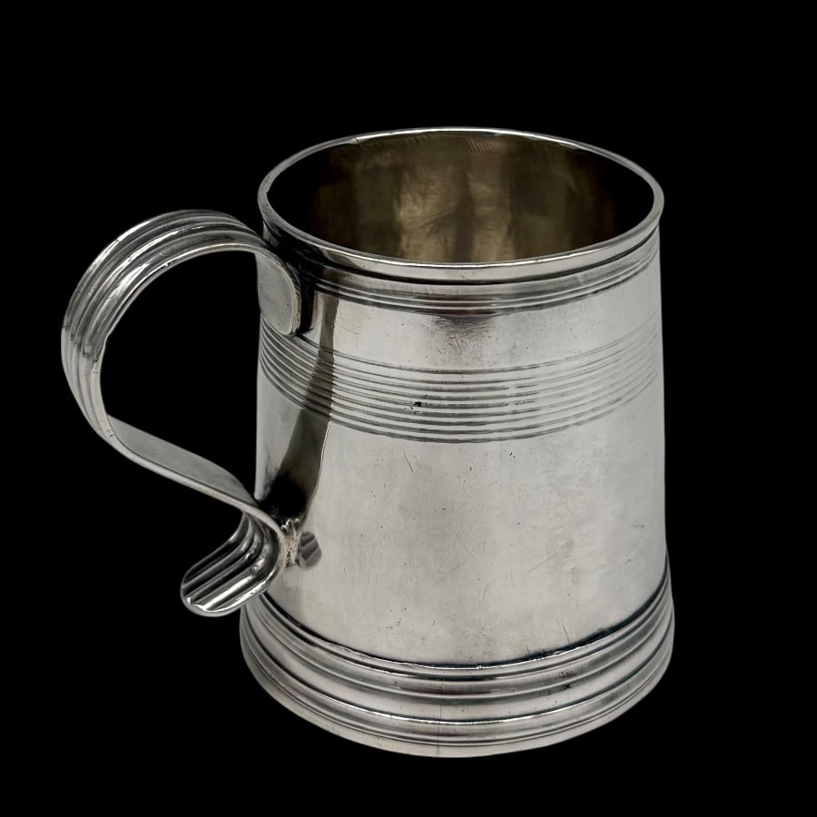 17th Century Antique James II Silver Mug London 1685 Robert Timbrell - 7
