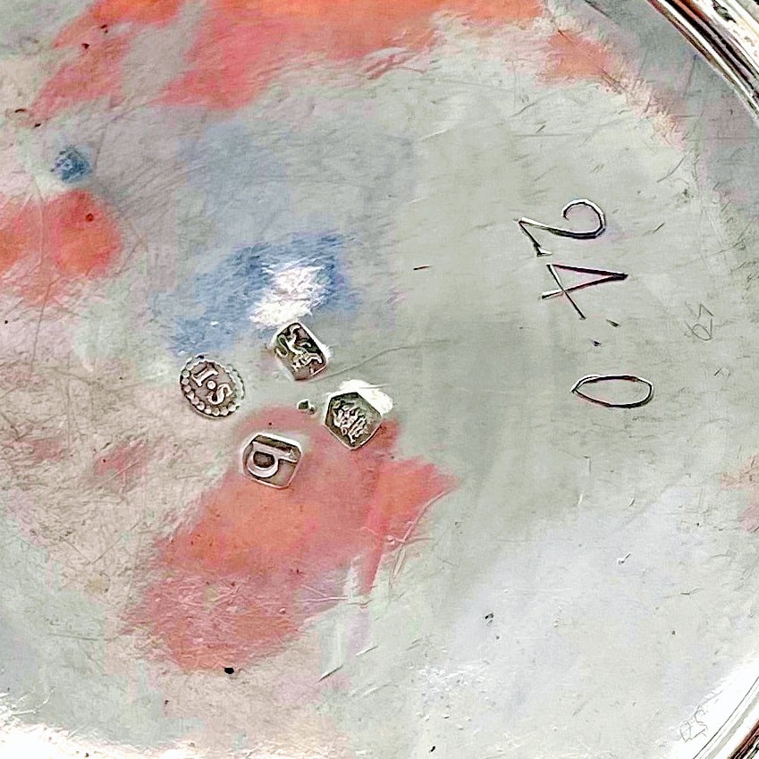 Early 18th Century Antique George II Silver Coffee Pot London 1737 John Swift - 11