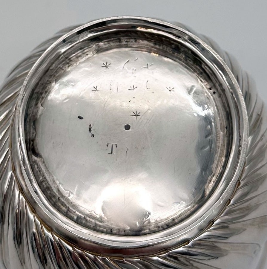 17th Century Antique James II Silver Porringer London 1686 John Jackson - 7