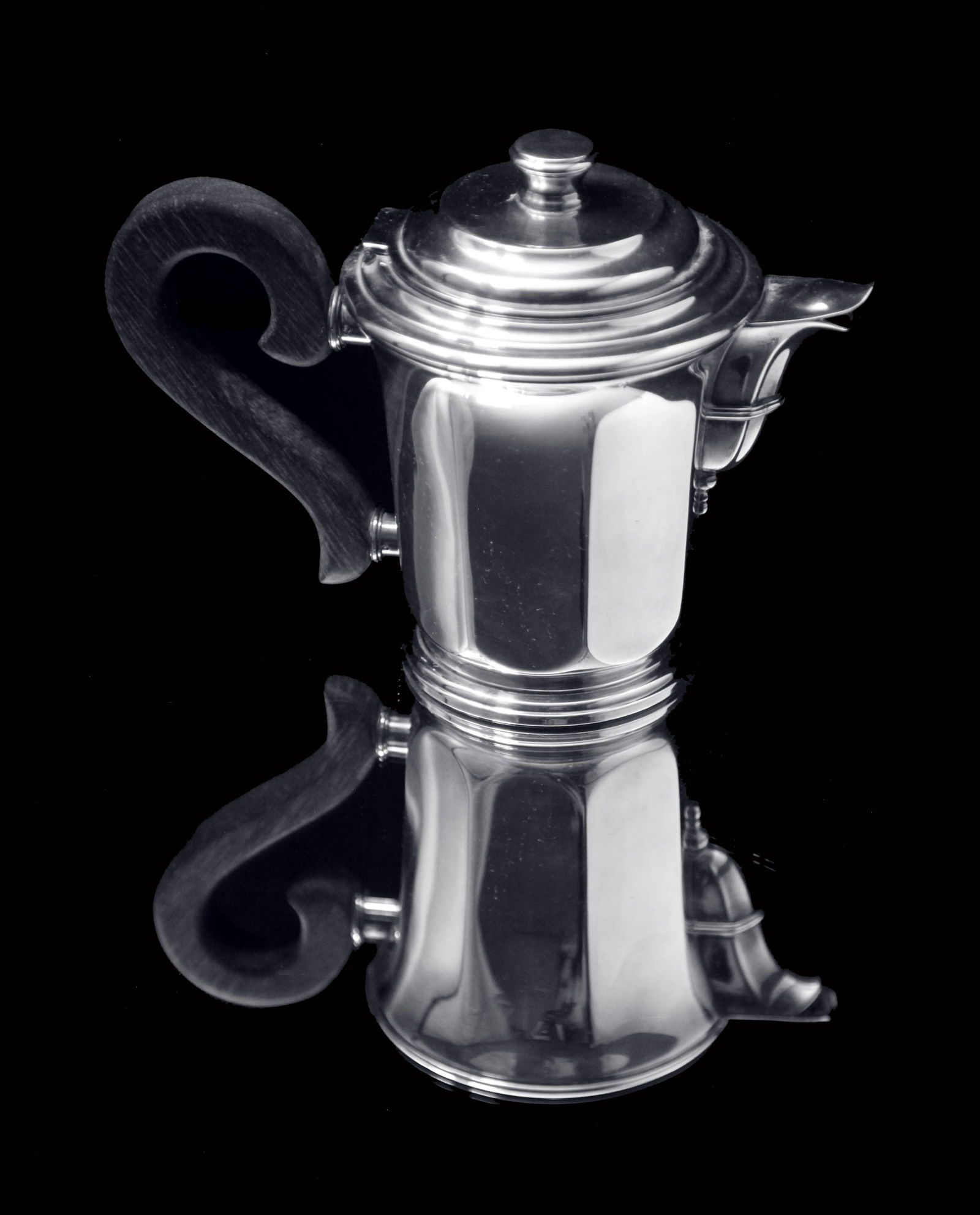 Christofle - 5pc. Original French Art Deco Sterling Silver Tea Set, 1920s - MINT ! - 11