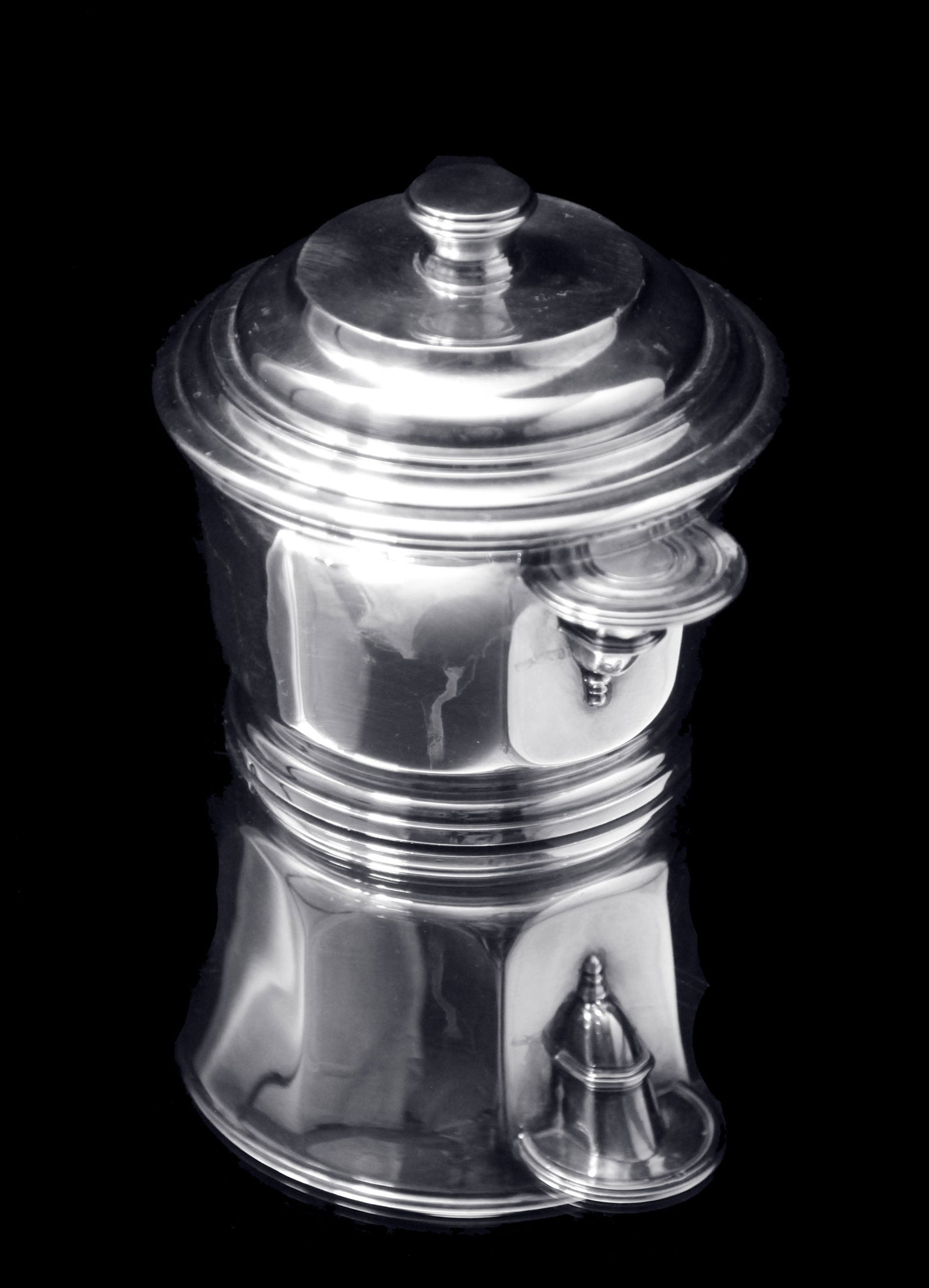 Christofle - 5pc. Original French Art Deco Sterling Silver Tea Set, 1920s - MINT ! - 8