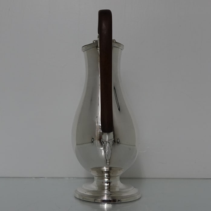 Geo 111 Sterling Silver Wine/Hot Water Jug London 1788 John Scofield - 5