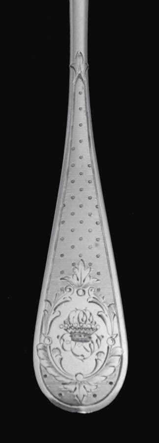 THOMAS HENIN 95pc LOUIS XVI FRENCH STERLING SILVER DESSERT FLATWARE SET, 1850s - 4