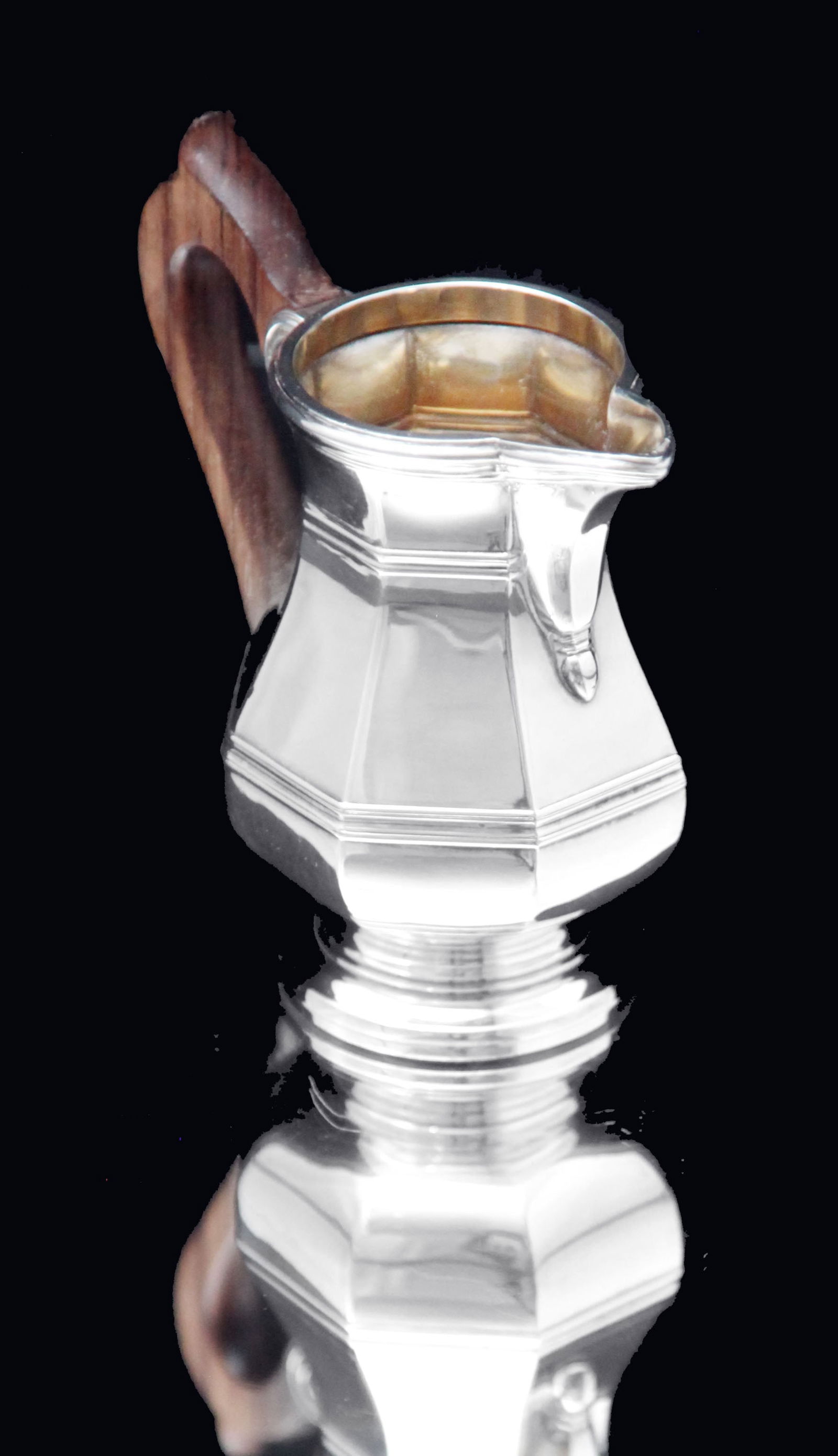 Puiforcat (Hermes) & Christofle: 5pc. Original French Art Deco Sterling Silver Tea Set - MINT ! - 12