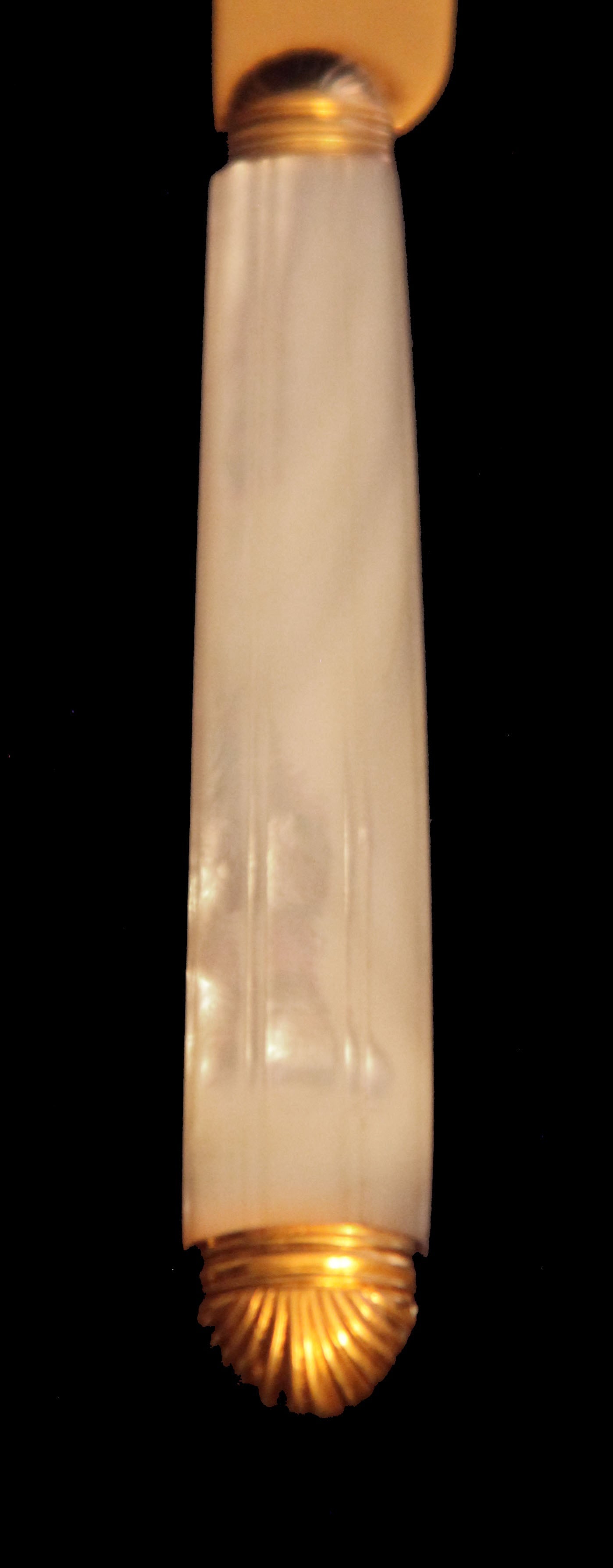 Puiforcat (Hermes) - 140pc. Antique French Sterling Silver & Vermeil Flatware Set, Mazarin Pattern. - 15