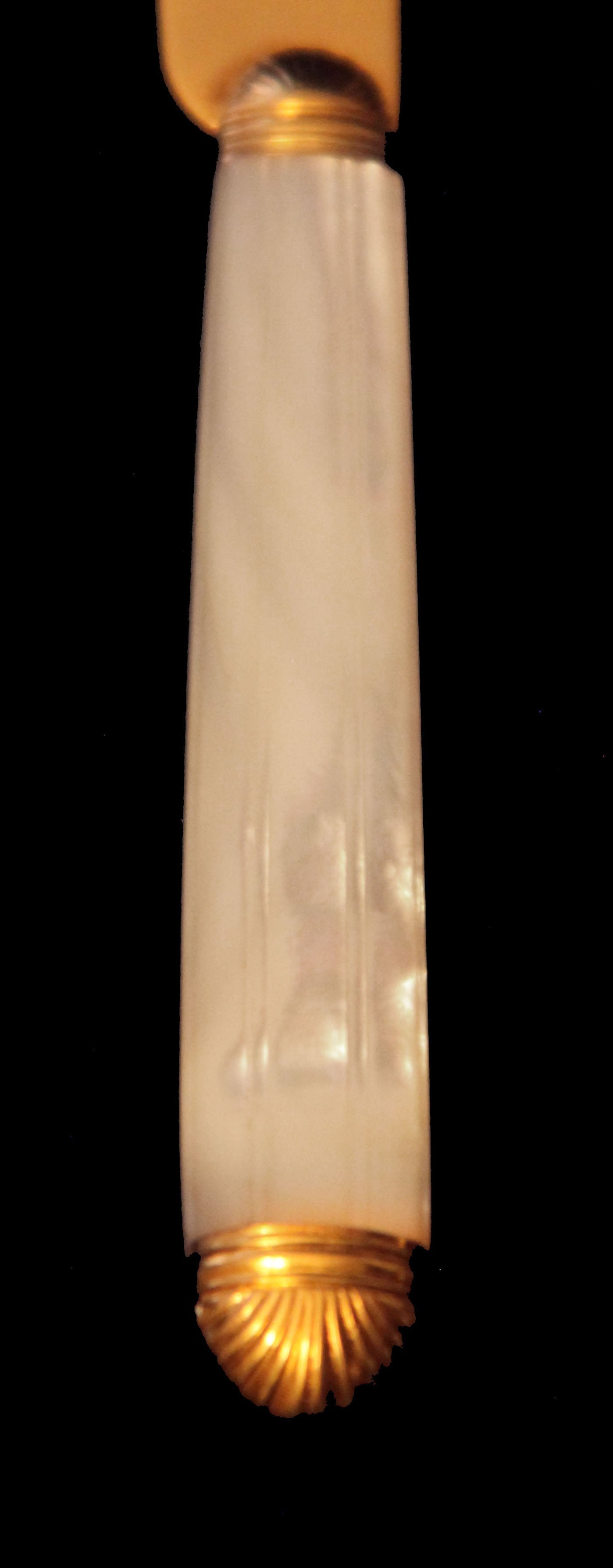 Puiforcat (Hermes) - 140pc. Antique French Sterling Silver & Vermeil Flatware Set, Mazarin Pattern. - 16