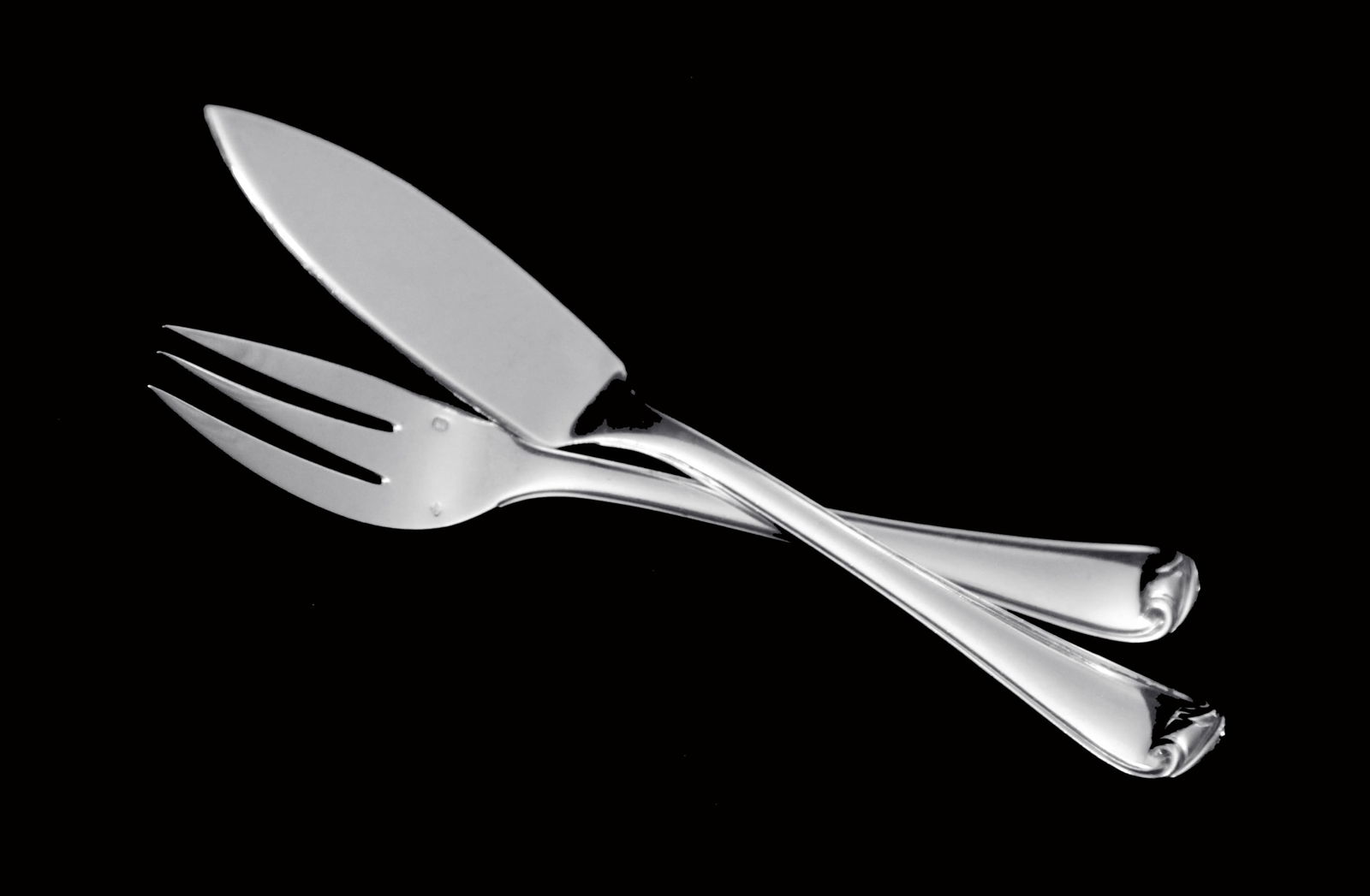 Puiforcat (Hermes) - 140pc. Antique French Sterling Silver & Vermeil Flatware Set, Mazarin Pattern. - 6