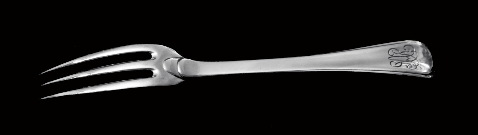 Puiforcat (Hermes) - 140pc. Antique French Sterling Silver & Vermeil Flatware Set, Mazarin Pattern. - 8