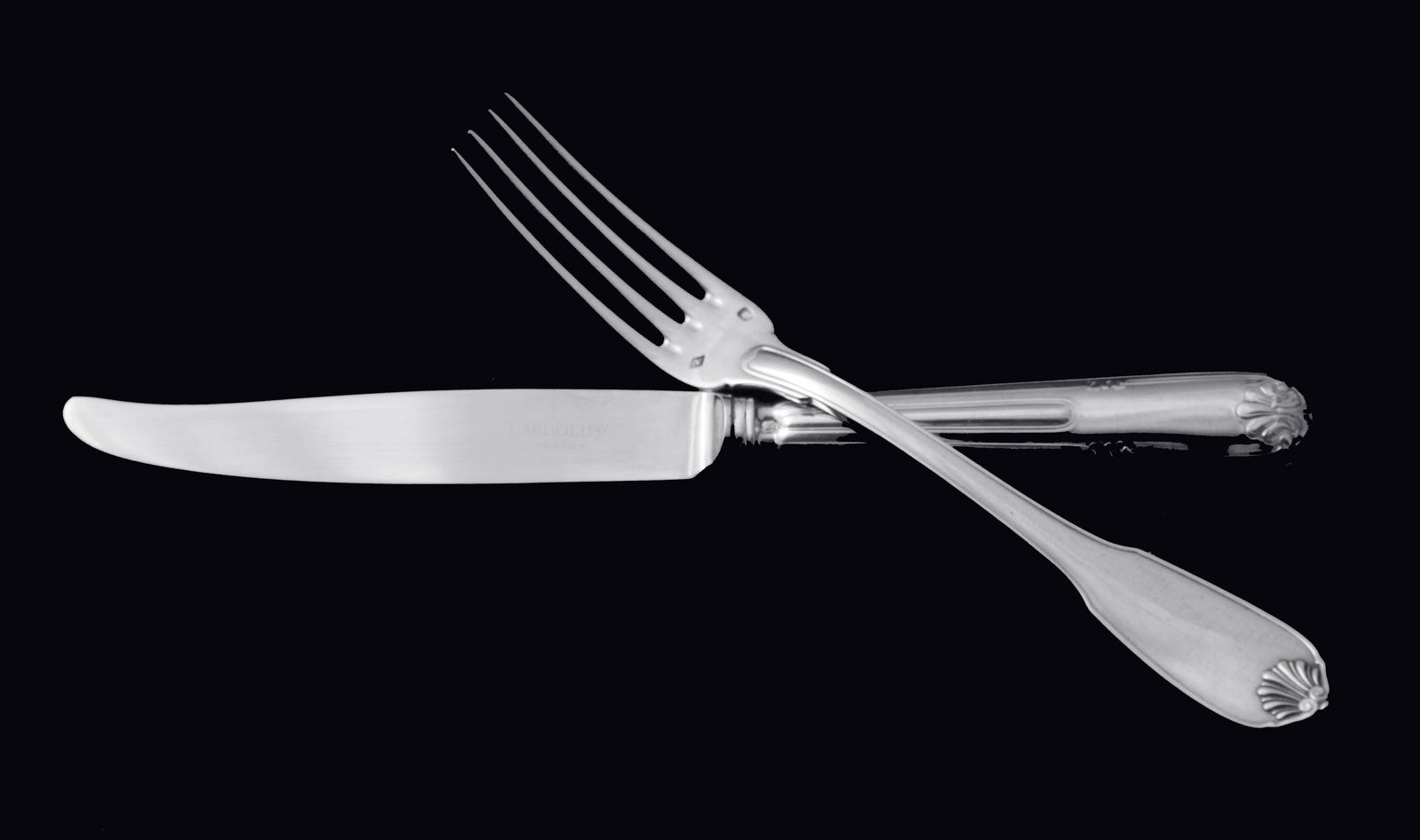 Puiforcat (Hermes) & Cardeilhac (Christofle): 182-piece Antique French Sterling Silver Flatware Set - 6