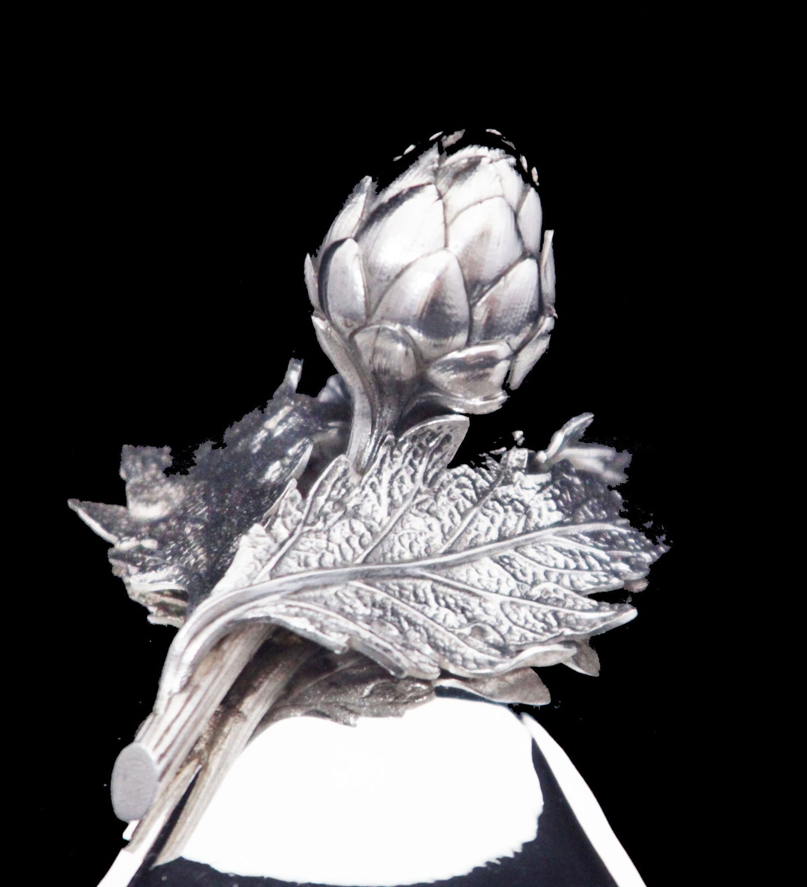 Odiot - 3pc. Antique French 19th Century 950 Sterling Silver Covered Vegetable Server - MINT ! - 6