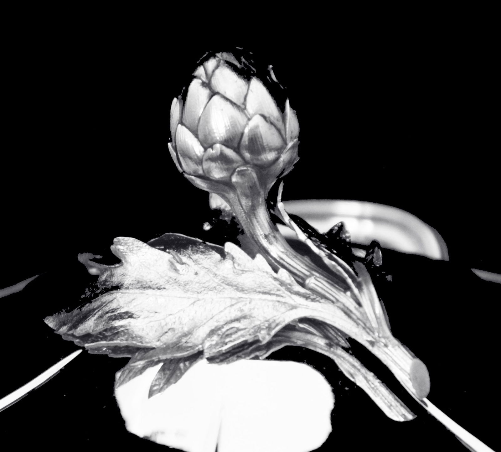 Odiot - 3pc. Antique French 19th Century 950 Sterling Silver Covered Vegetable Server - MINT ! - 7