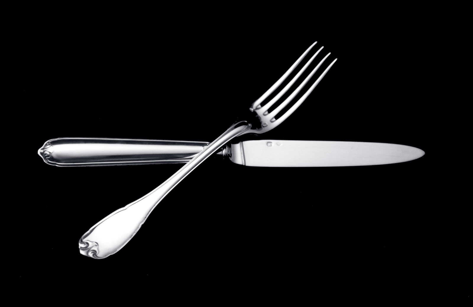 Puiforcat (Hermes) - 299pc. Antique French Sterling Silver Flatware Set, Vauban, Excellent - 5