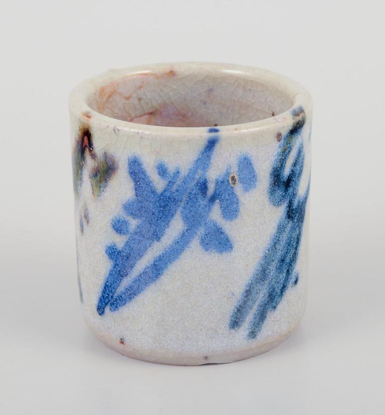 Elly Kuch and Wilhelm Kuch. Three unique miniature vases.1980s - 7