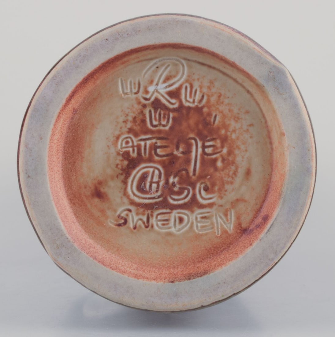 Carl Harry Stålhane for Rörstrand Atelje, Sweden. Bottle-shaped ceramic vase. Approx. - 7