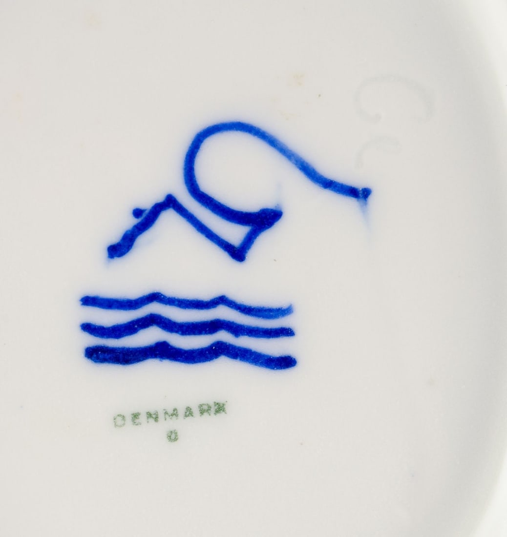 Nils Thorsson for Royal Copenhagen. Rare ceramic vase in celadon glaze. 1930s/40s. - 8