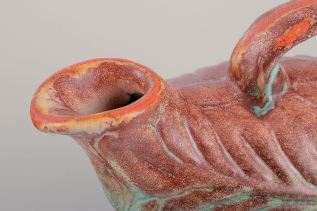 Michael Andersen, Bornholm. Small ceramic jug. Mid-20th C. - 7