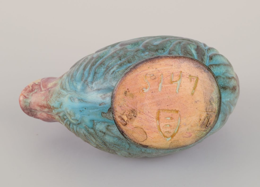 Michael Andersen, Bornholm. Small ceramic jug. Mid-20th C. - 8