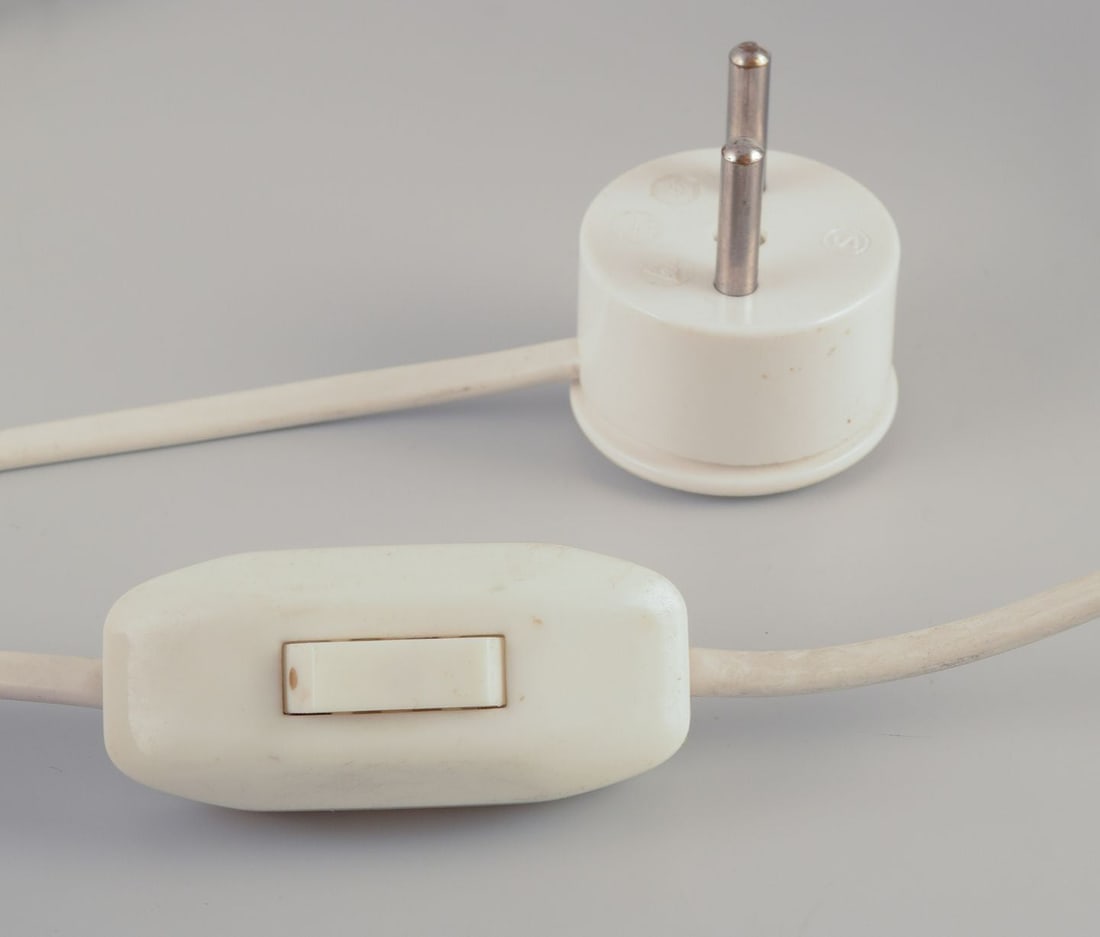 Carl Harry Stålhane for Rörstrand. Large "Orient" ceramic table lamp. Japanese style. - 9