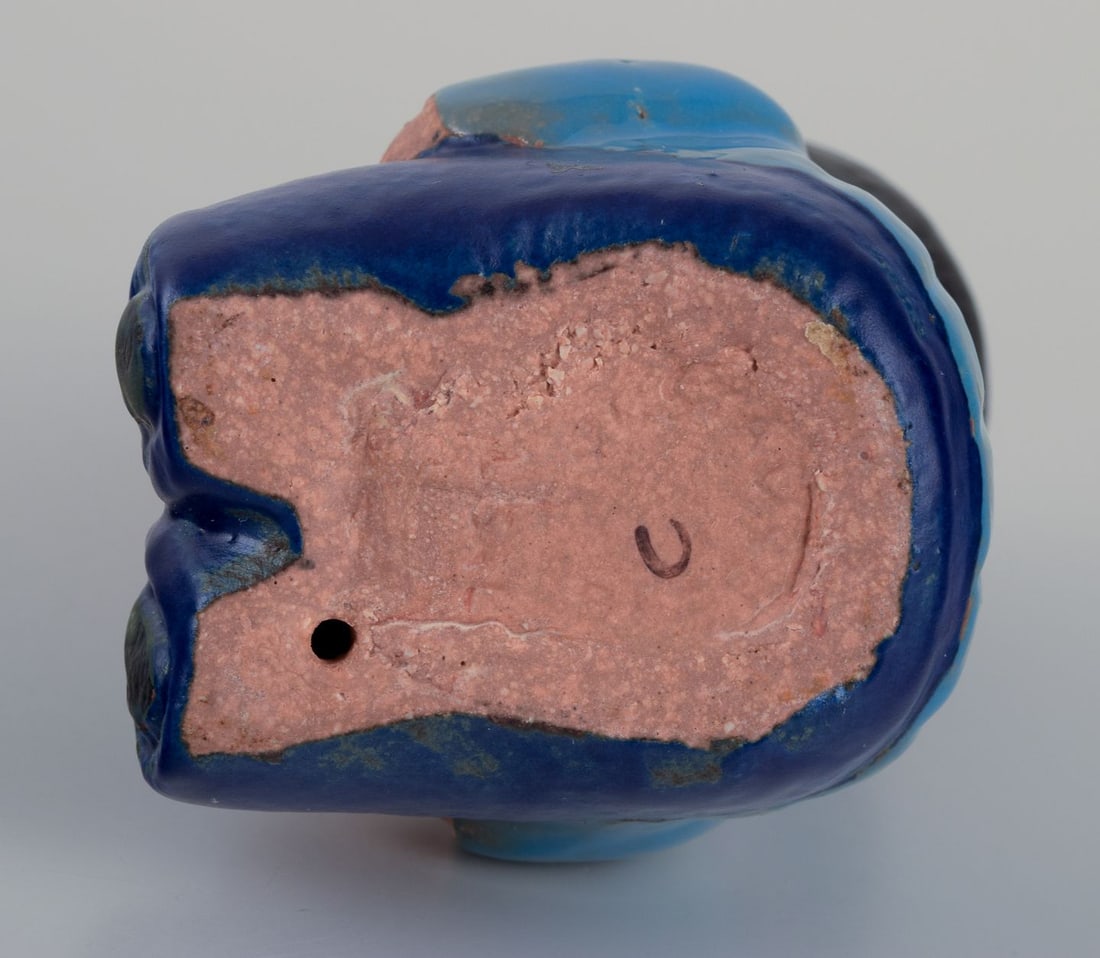 Lisa Larson for Gustavsberg. "Mei" ceramic figurine from "Children of the World" series. 1970s. - 7