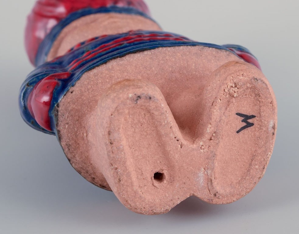 Lisa Larson for Gustavsberg. Stoneware figurine from the "Children of the World" series. "Nils" - 8