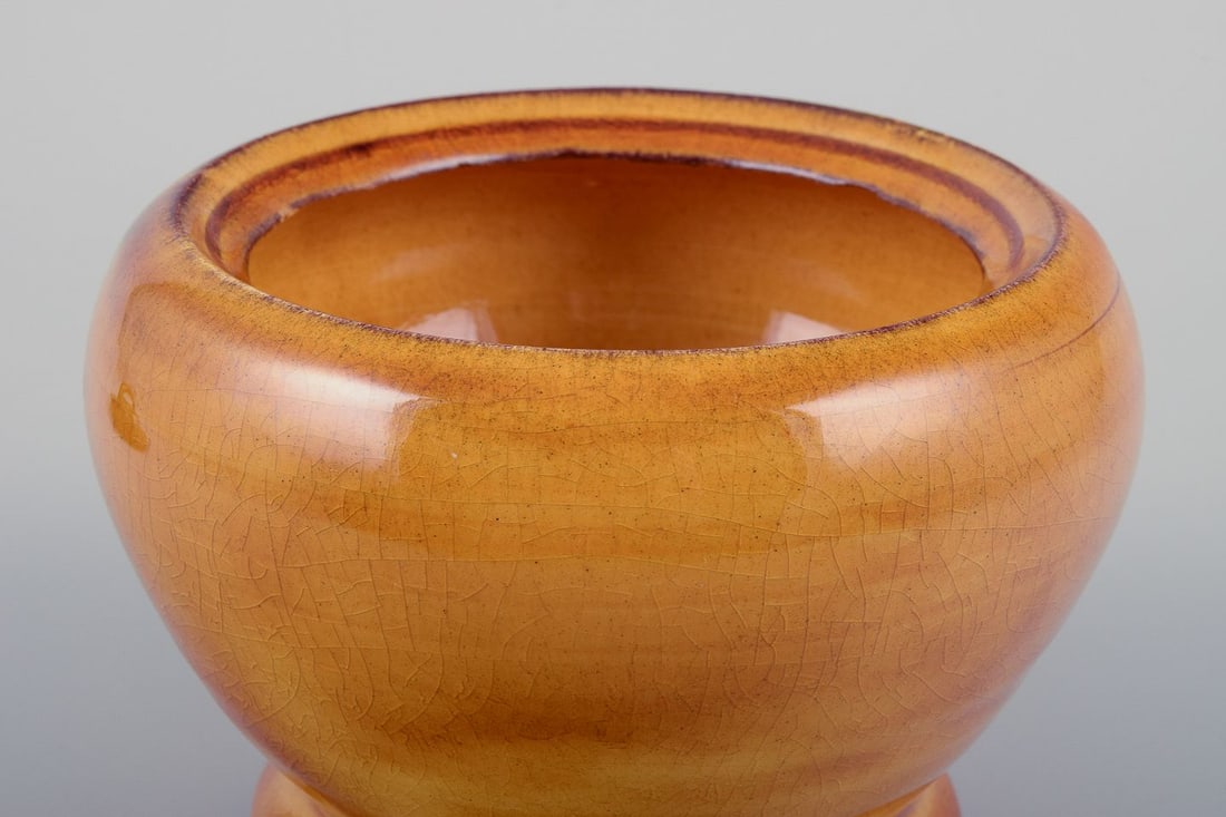 Suzanne Ramié for Atelier Madoura, France. Unique ceramic lidded jar. Mid-20th C. - 7