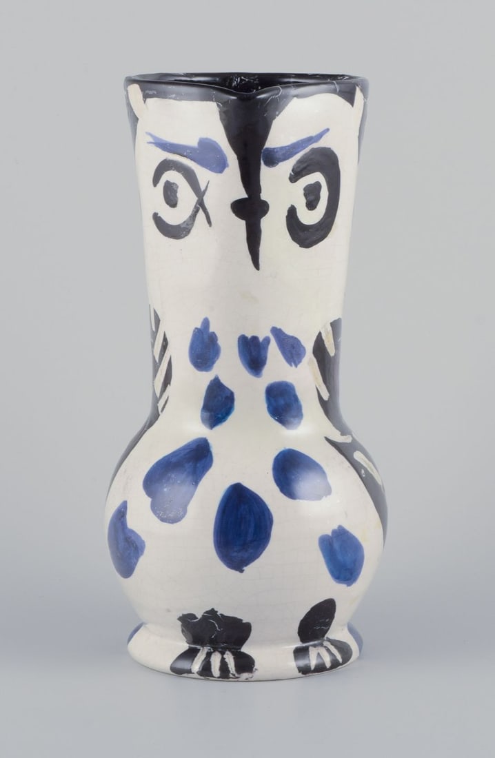 Pablo Picasso (1881-1973). "Cruchon Hibou" jug in glazed earthenware. Designed in 1955. - 2