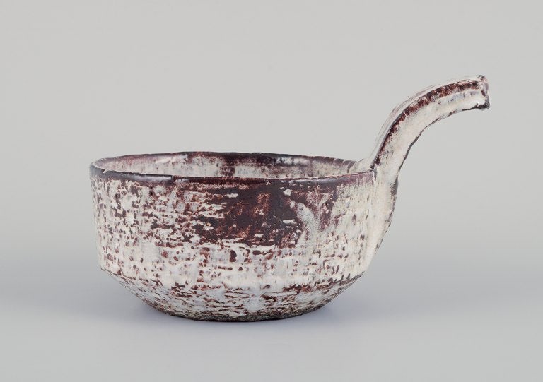 Gerard Hofmann (1917-1965), French ceramicist, own workshop. Two unique ceramic pieces: a pitcher - 3