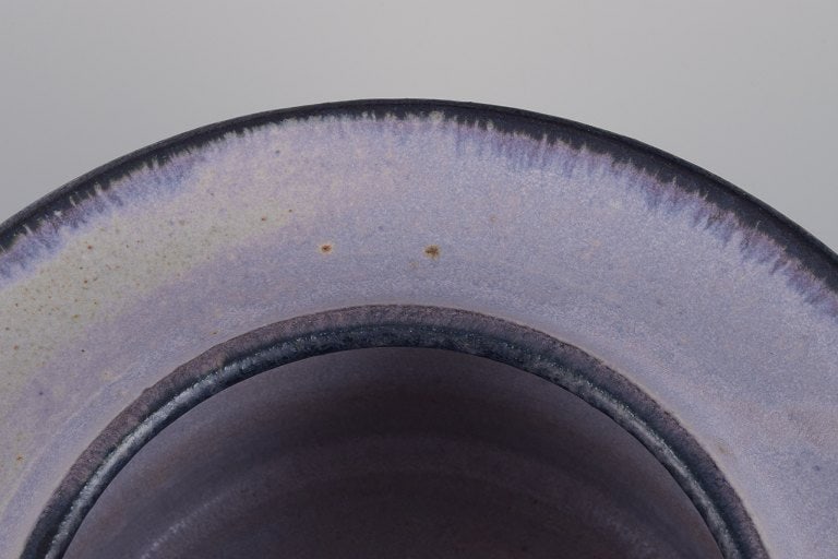Carl Cunningham-Cole (1942-2015), British ceramicist, own workshop. Large unique ceramic bowl. Light - 5