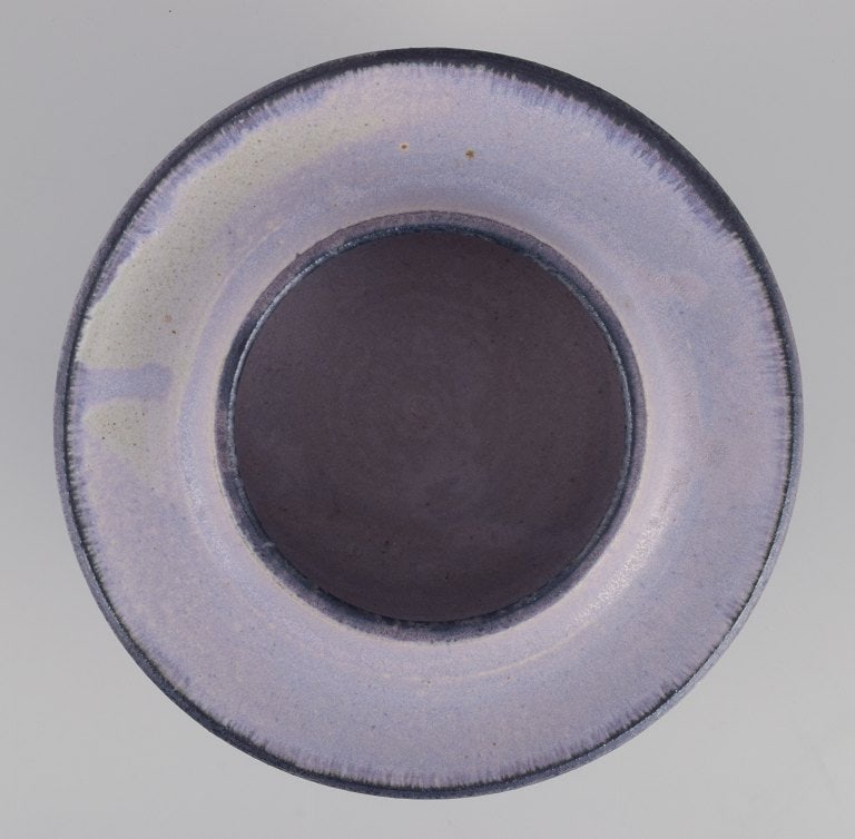 Carl Cunningham-Cole (1942-2015), British ceramicist, own workshop. Large unique ceramic bowl. Light - 7
