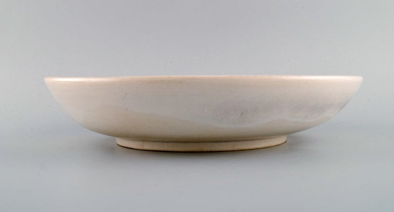 Georges Jouve (1910-1964), France. Unique bowl in glazed stoneware. Beautiful glaze in blue and - 3