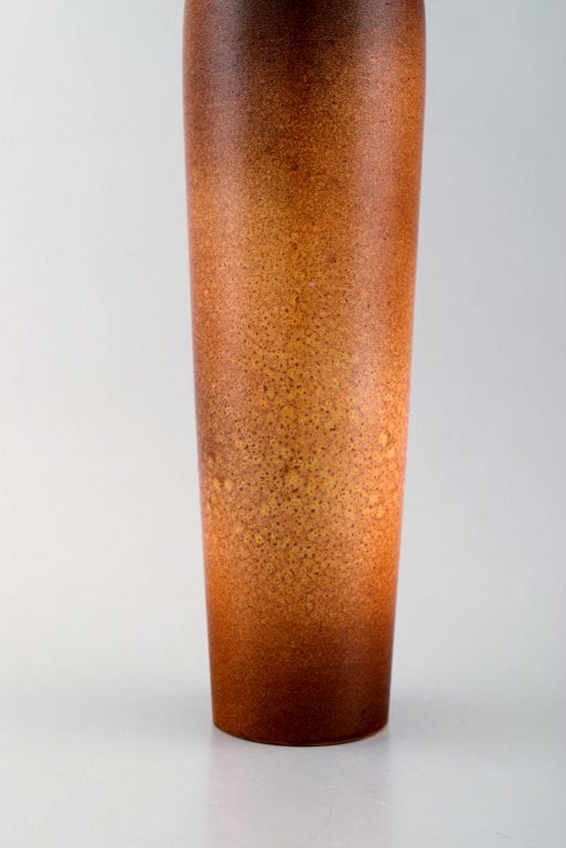 Suzanne Ramie (1905-1974) for Atelier Madoura. Large vase in glazed stoneware. Beautiful glaze in - 4