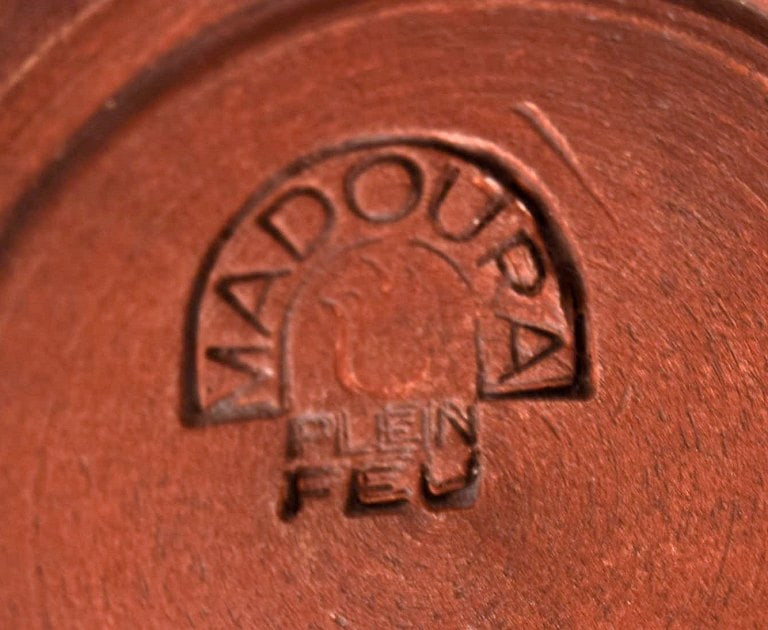 Suzanne Ramie (1905-1974) for Atelier Madoura. Large vase in glazed stoneware. Beautiful glaze in - 5