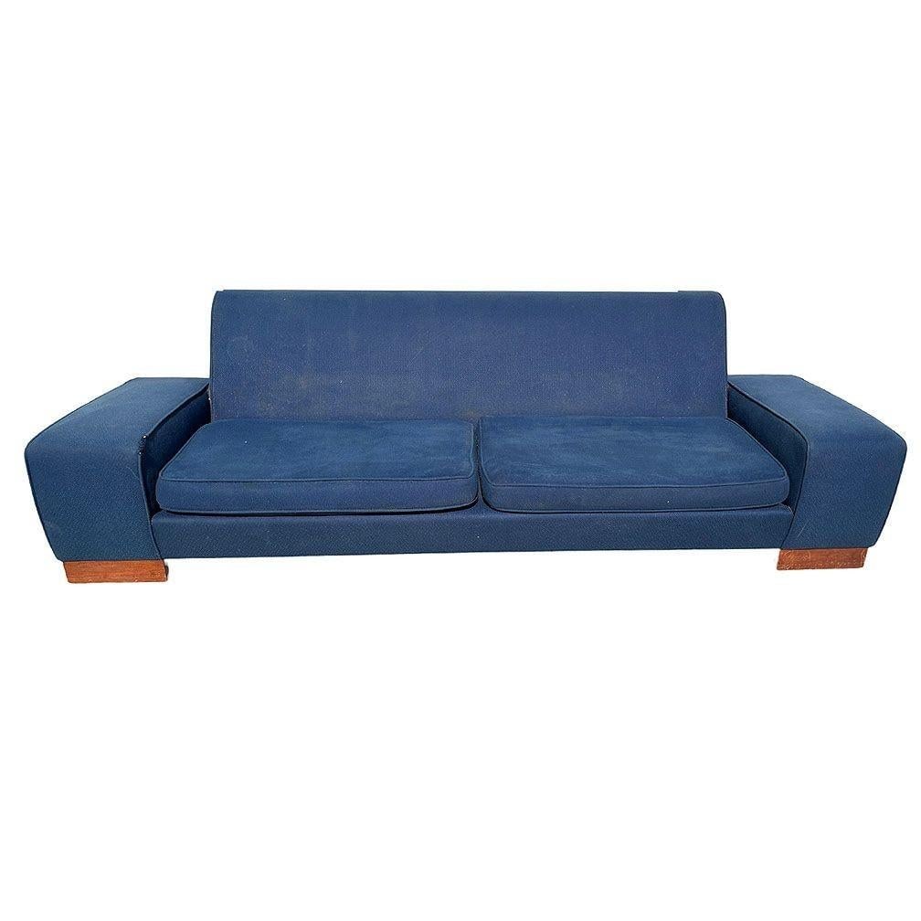 Art Deco Speed Arm Geometric Sofa by Paul Frankl - 7