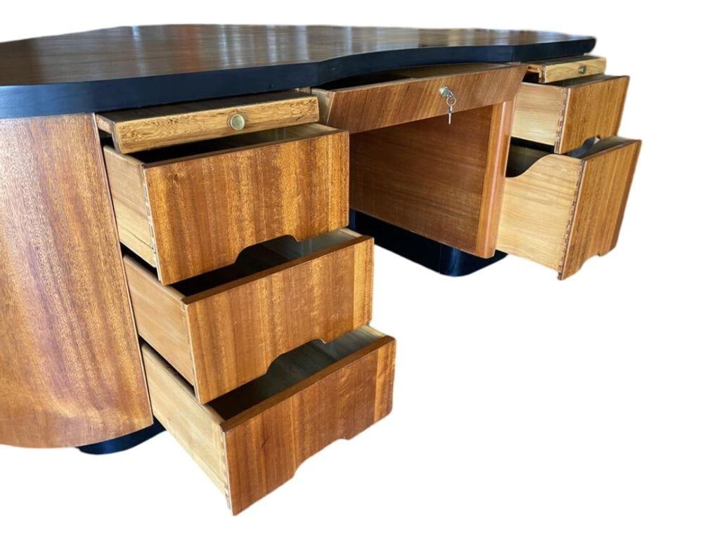 California Art Deco Fletcher Aviation Executive Desk by Frank Fletcher - 10