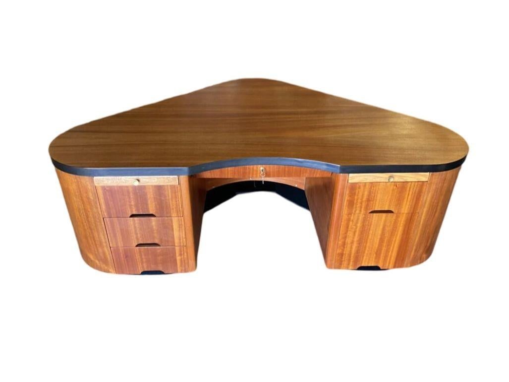 California Art Deco Fletcher Aviation Executive Desk by Frank Fletcher - 17