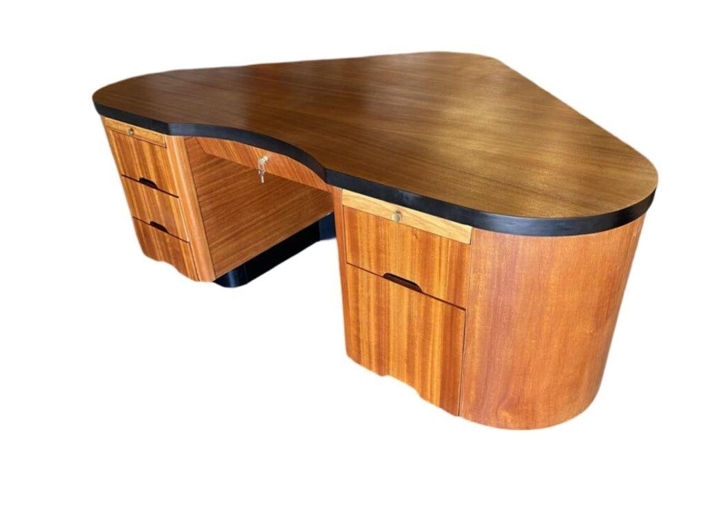 California Art Deco Fletcher Aviation Executive Desk by Frank Fletcher - 18