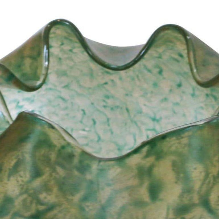 Monumental Early 20th Century Art Glass Vase by Verrerie Legras - 4