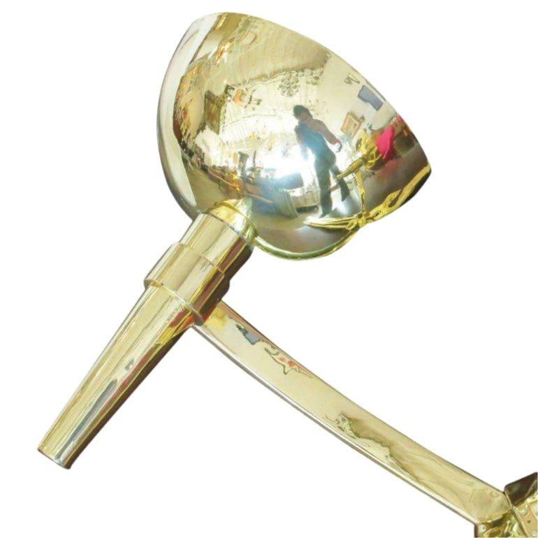 Neo-Antique Brass Wall Lamp Sconce Pair by Marc Du Plantier, 3 Pairs Available - 14