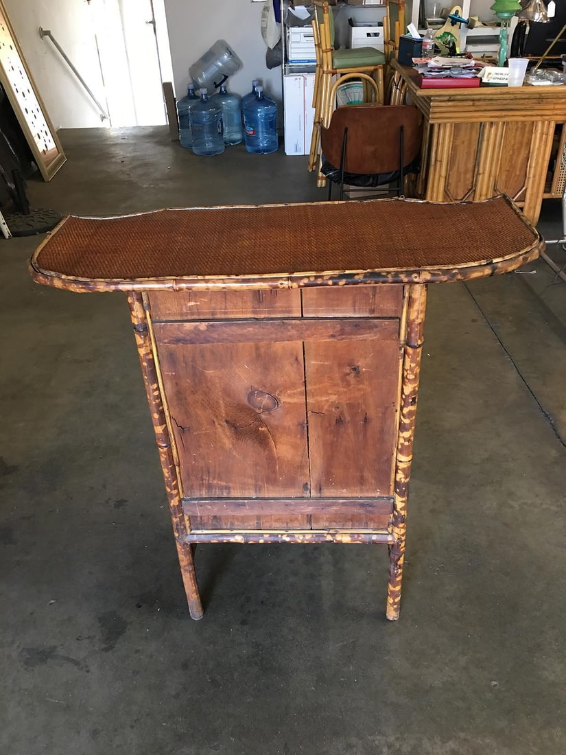 Aesthetic Movement Tiger Bamboo Bat Wing Bar - 11