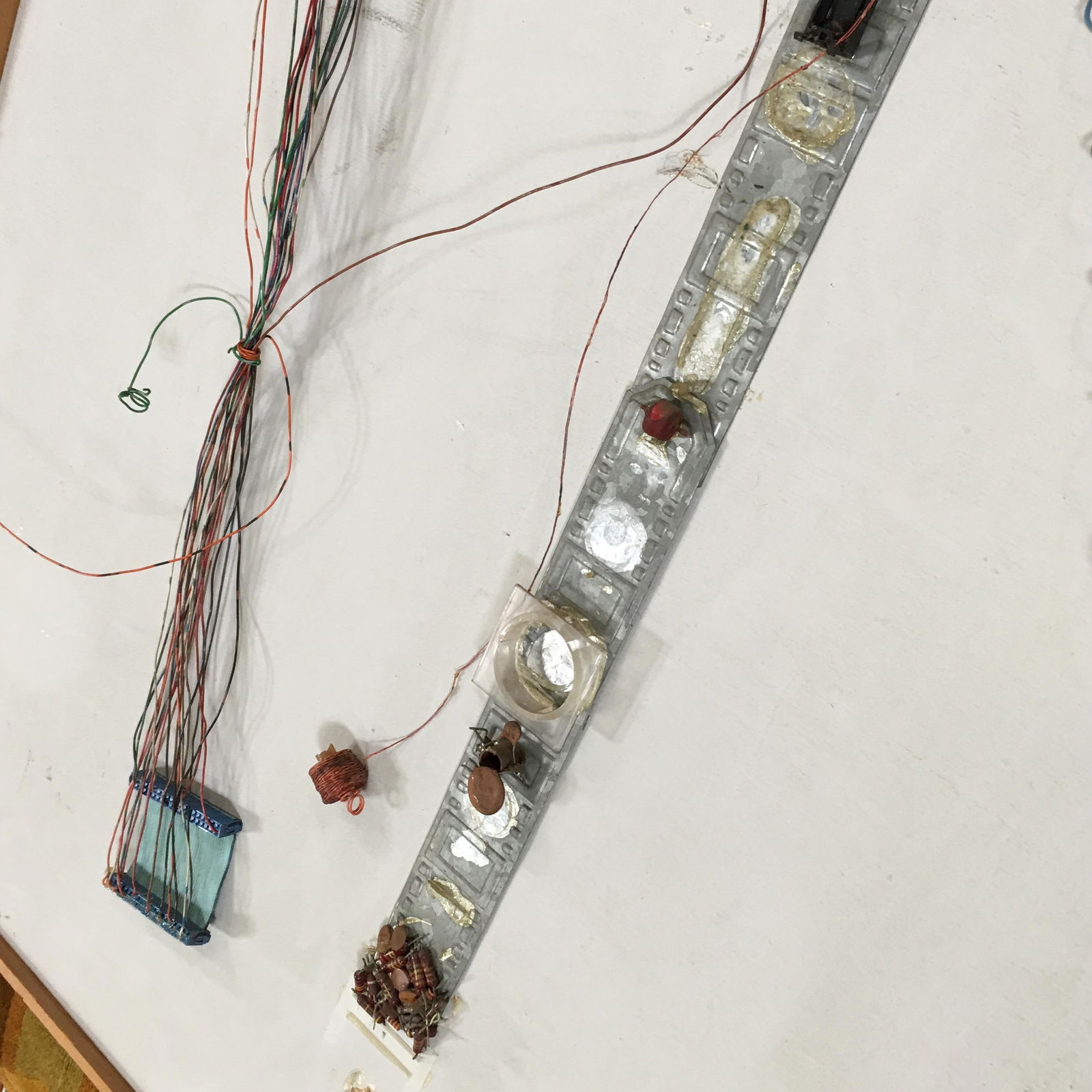 Abstract "Metal Lovers" Artography Wall Sculpture by Pasqual Bettio - 4