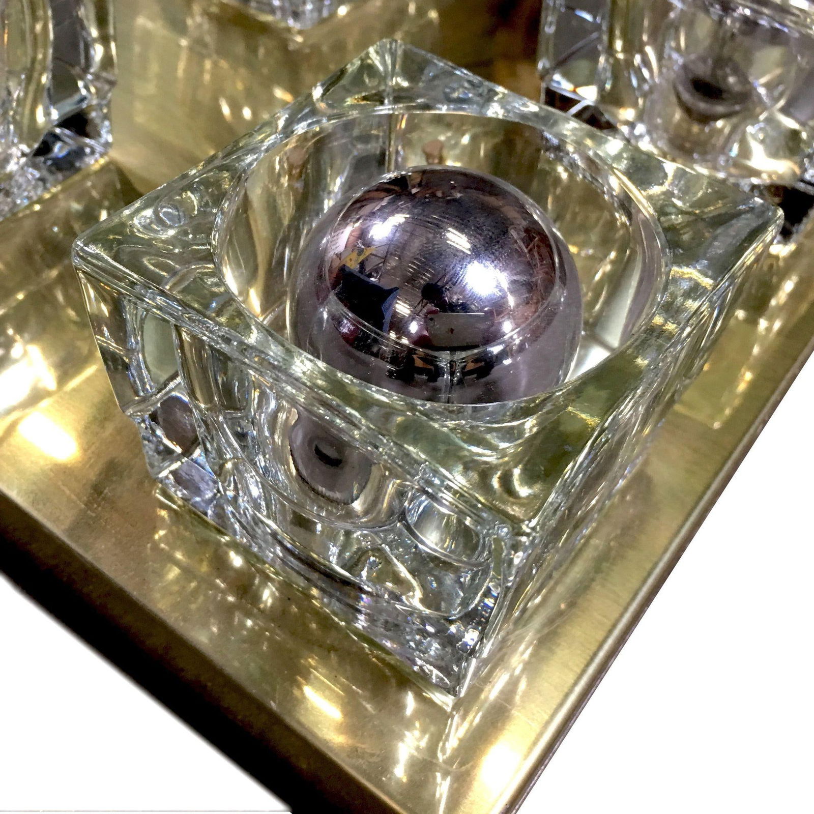 Ice Cubes Ceiling Light by Gaetano Sciolari for Lightolier - 4