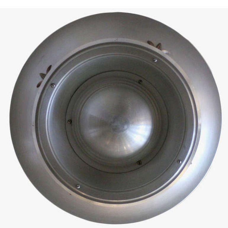 Aluminum Ceiling Pendant with Neoclassical Accents - 4