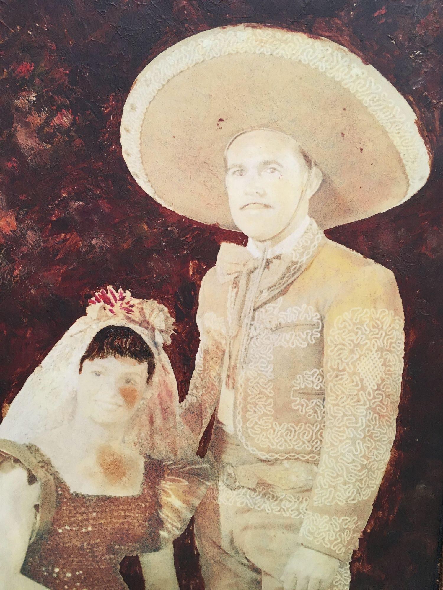 Spirit of Fiesta, oil on photographic print by Pasqual Bettio. - 11