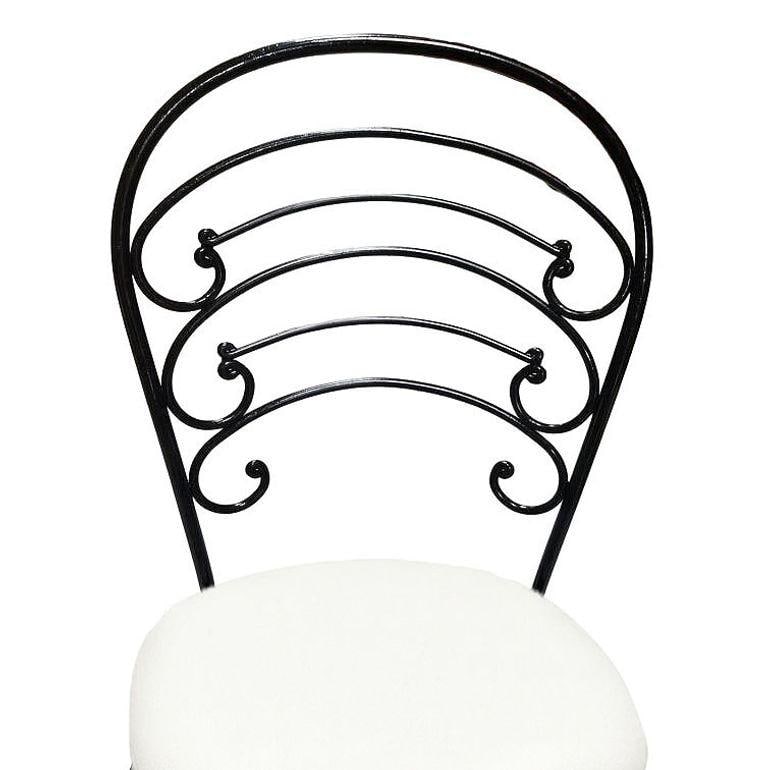 Restored Mid-century Iron Café Patio/Otdoor "Ribcage" Chair by Woodard Set of 30 - 5