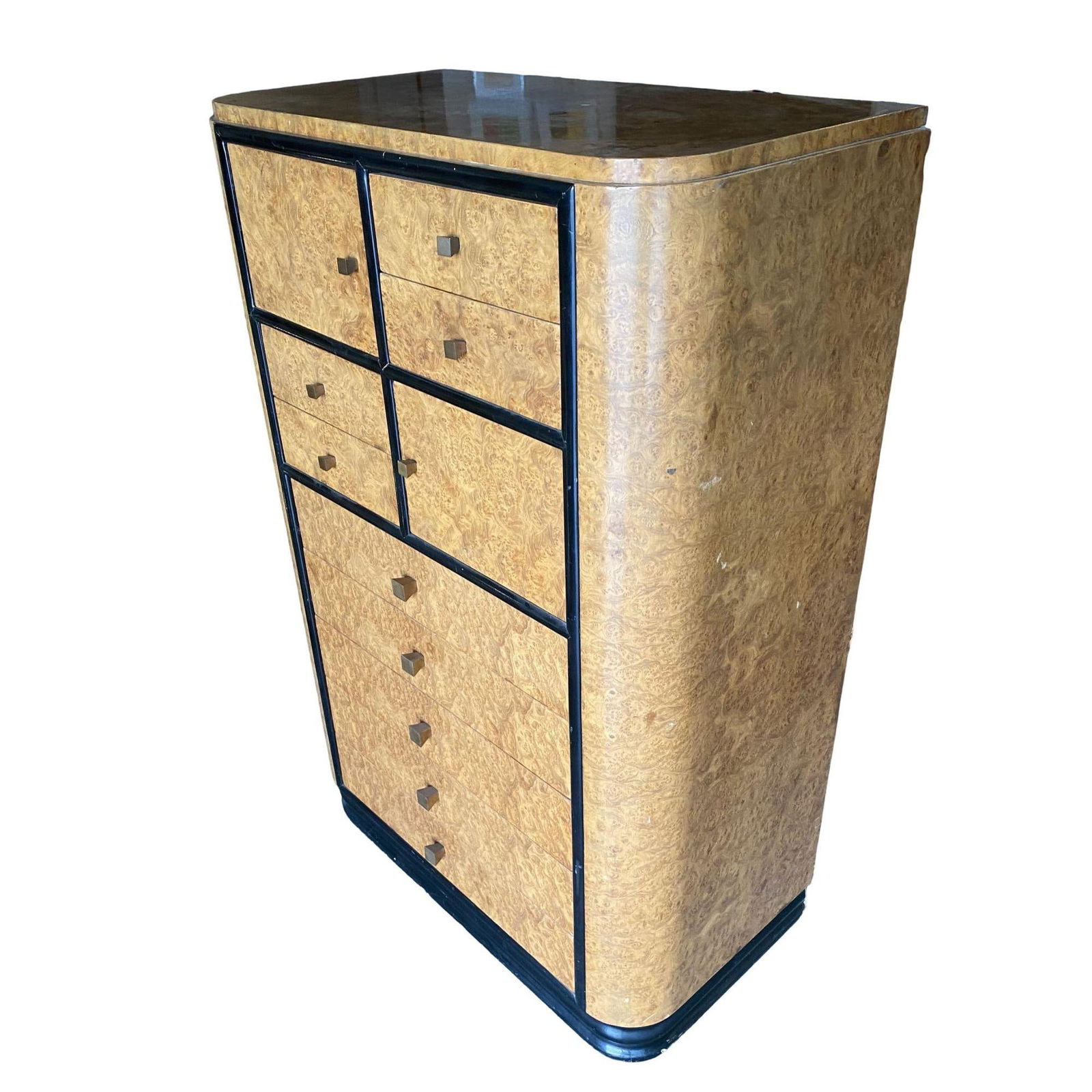 Streamline Art Deco Dresser & Vanity Bedroom Set by Donald Deskey for Widdicombe - 10