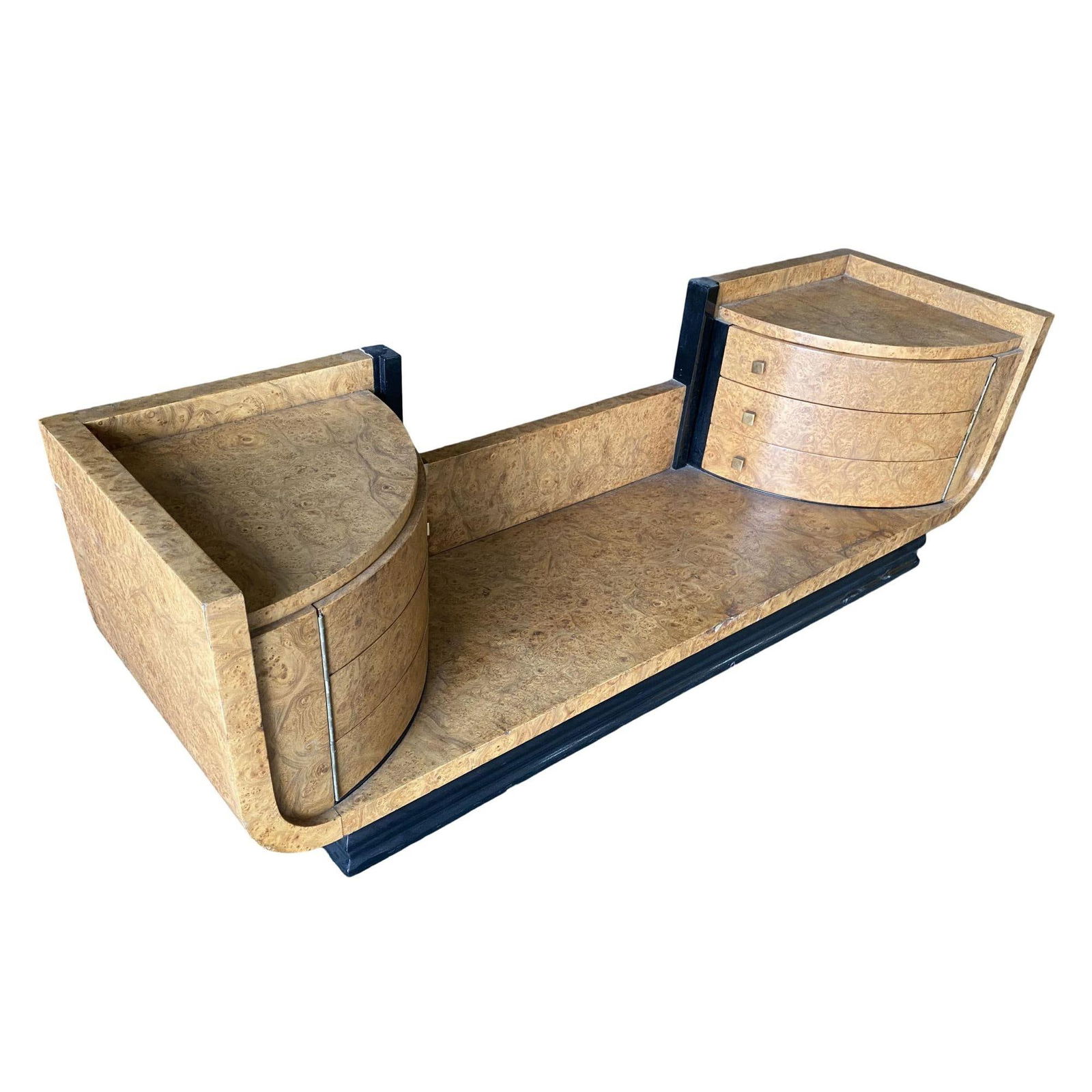 Streamline Art Deco Dresser & Vanity Bedroom Set by Donald Deskey for Widdicombe - 3