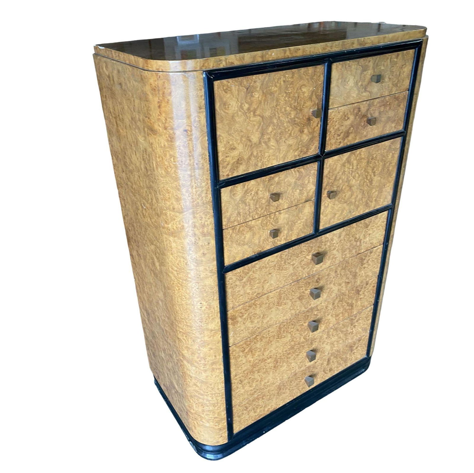 Streamline Art Deco Dresser & Vanity Bedroom Set by Donald Deskey for Widdicombe - 8